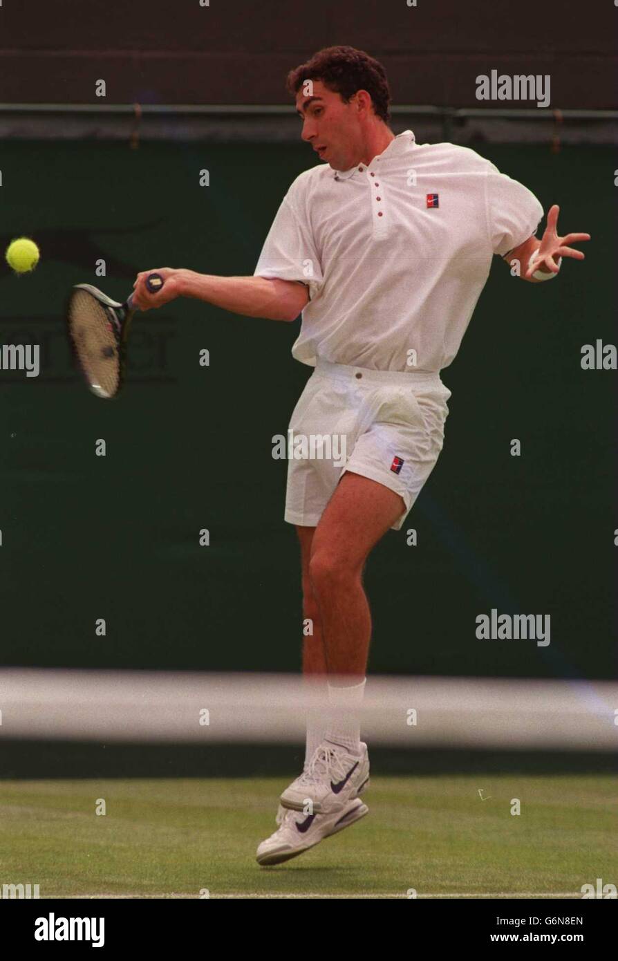 Tennis, Wimbledon 1996. Alberto Costa, Spain Stock Photo