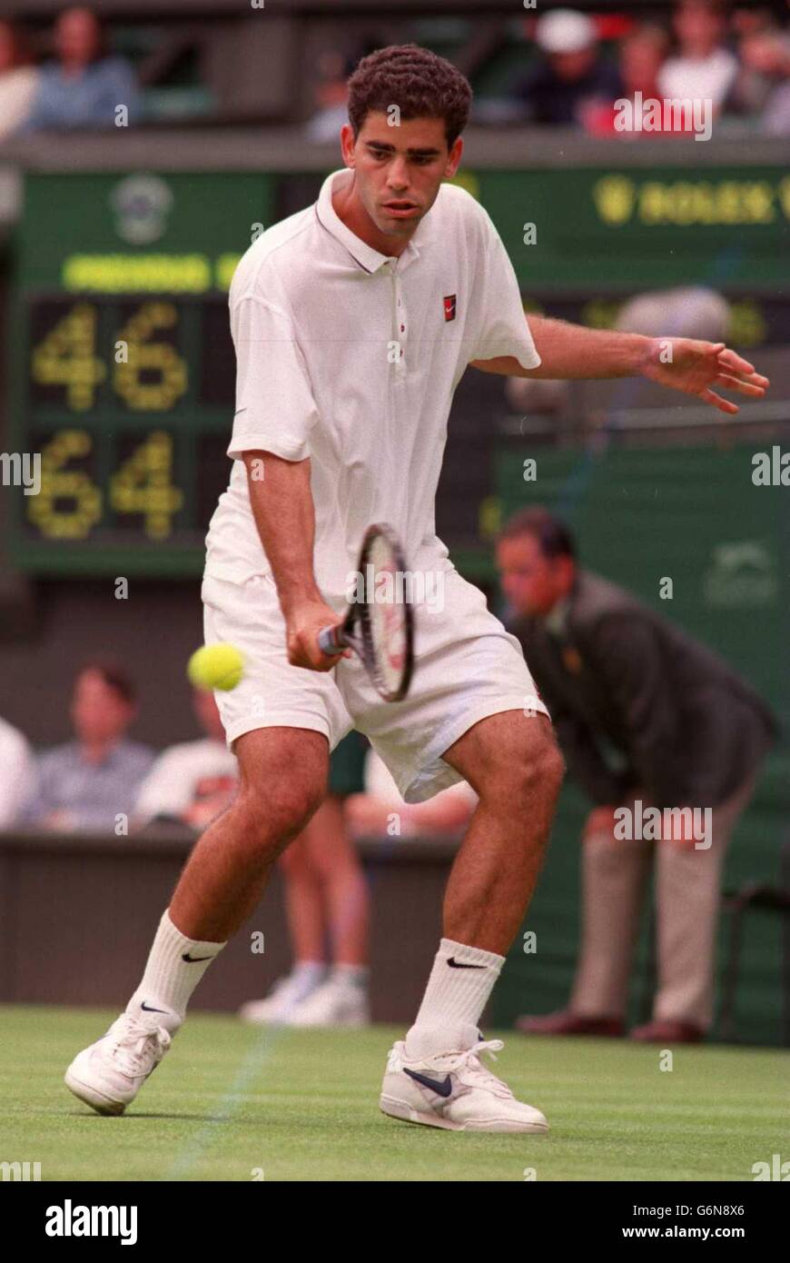 Tennis Wimbledon 1996 Stock Photo Alamy