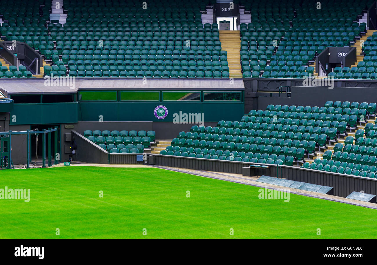 Visiting Wimbledon Place Stock Photo Alamy