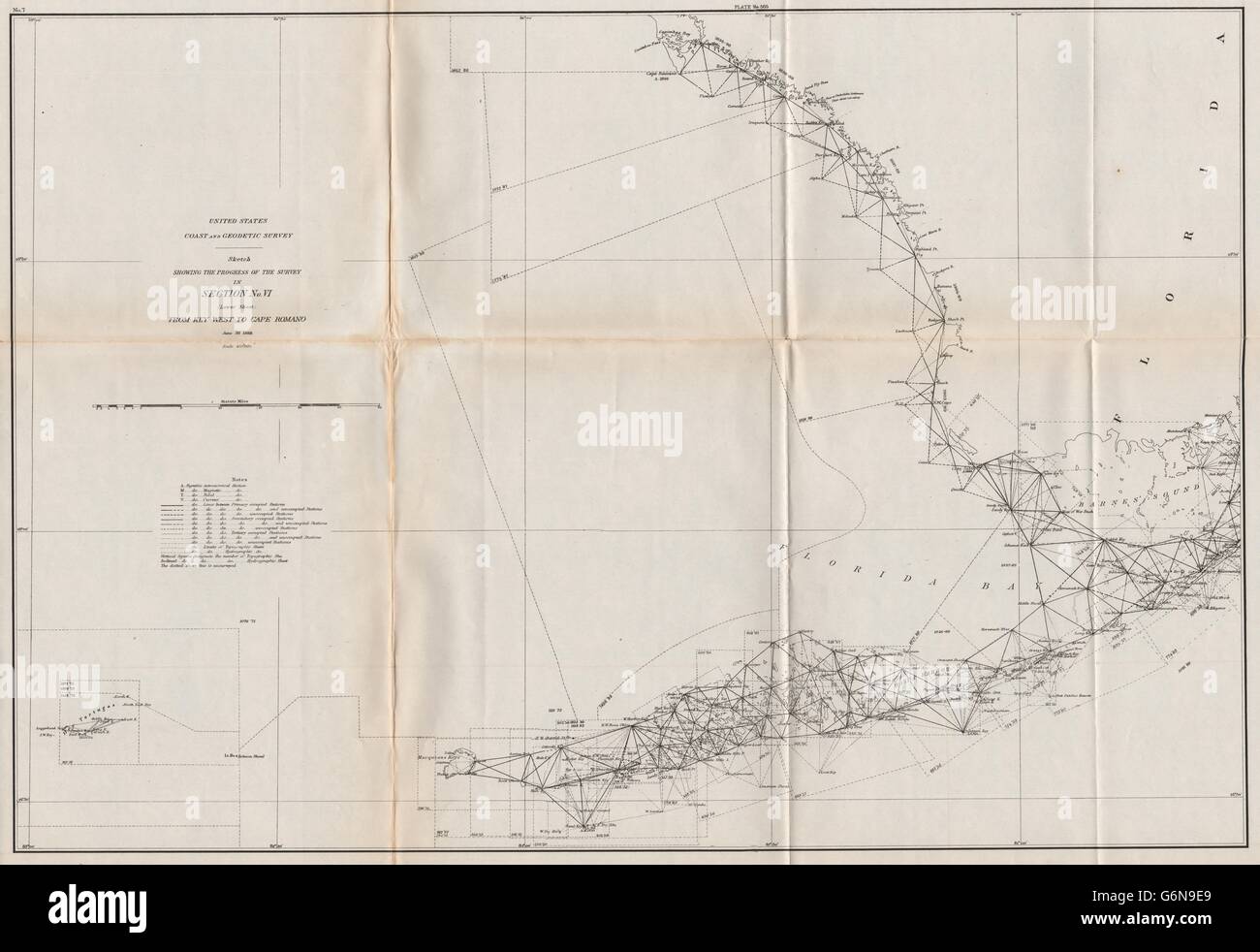 FLORIDA COASTAL SURVEY Cape Romano Key - Florida Coastal Surveycape Romano Key Westevergladeswest Coastuscgs G6N9E9