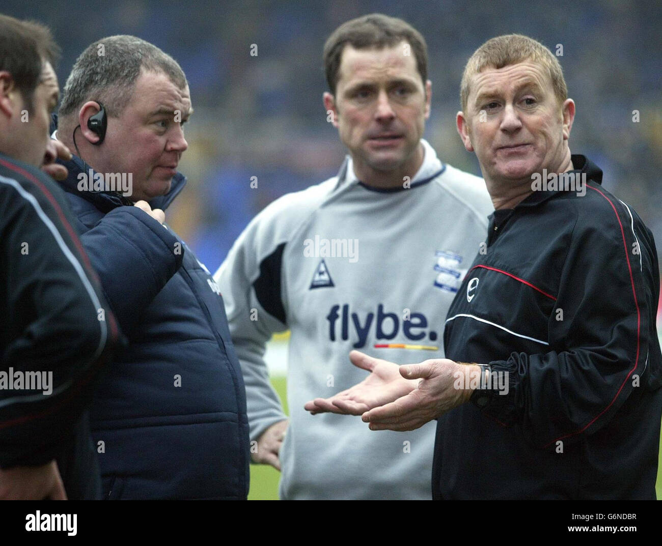 Football Referee Delay Confusion Paul Durkin High Resolution Stock