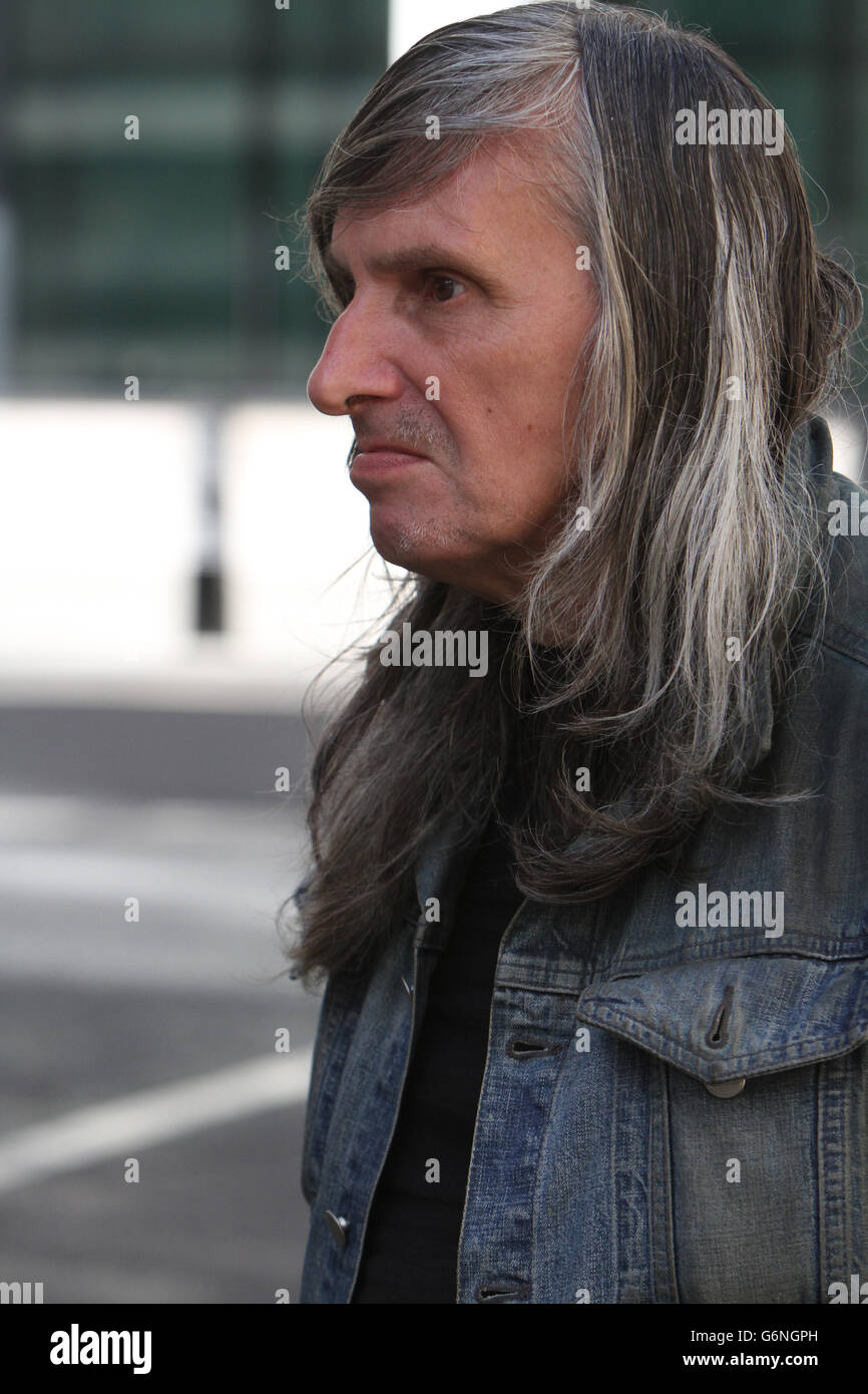 English Man Who Resembles An Native American Indian Stock Photo