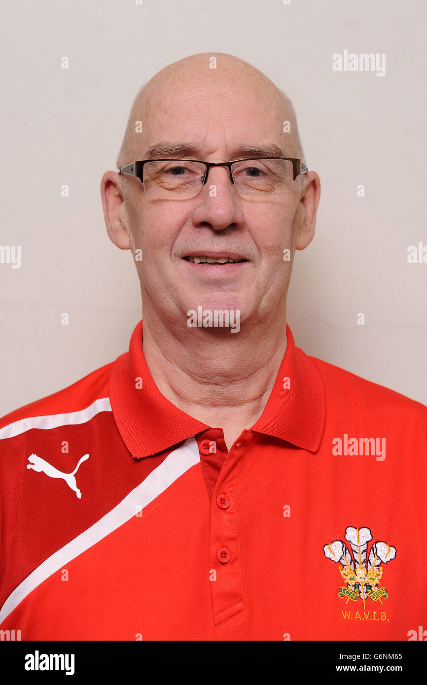 Sport - Wales Team Announcement - Cardiff Indoor Bowls Club. John Glover, Wales Stock Photo