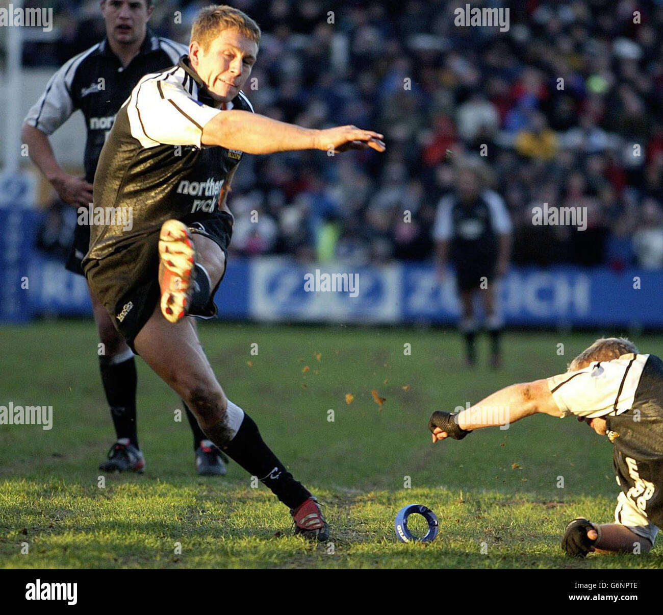 Jonny Wilkinson Newcastle Falcons v Northampton Stock Photo Alamy