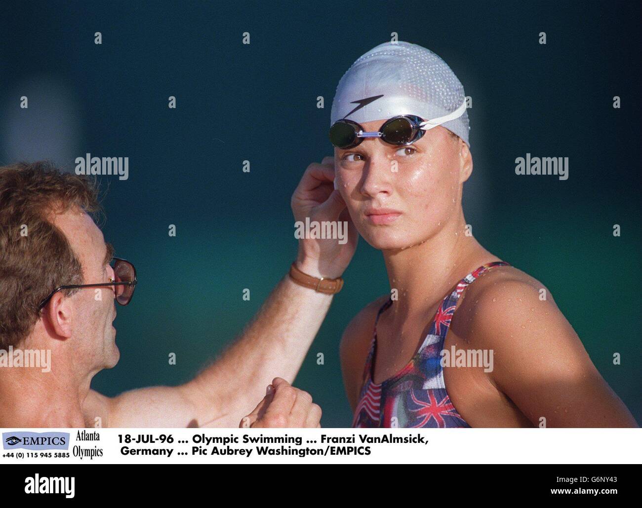 Olympic Swimming Great Britain Training Session Stock Photo Alamy