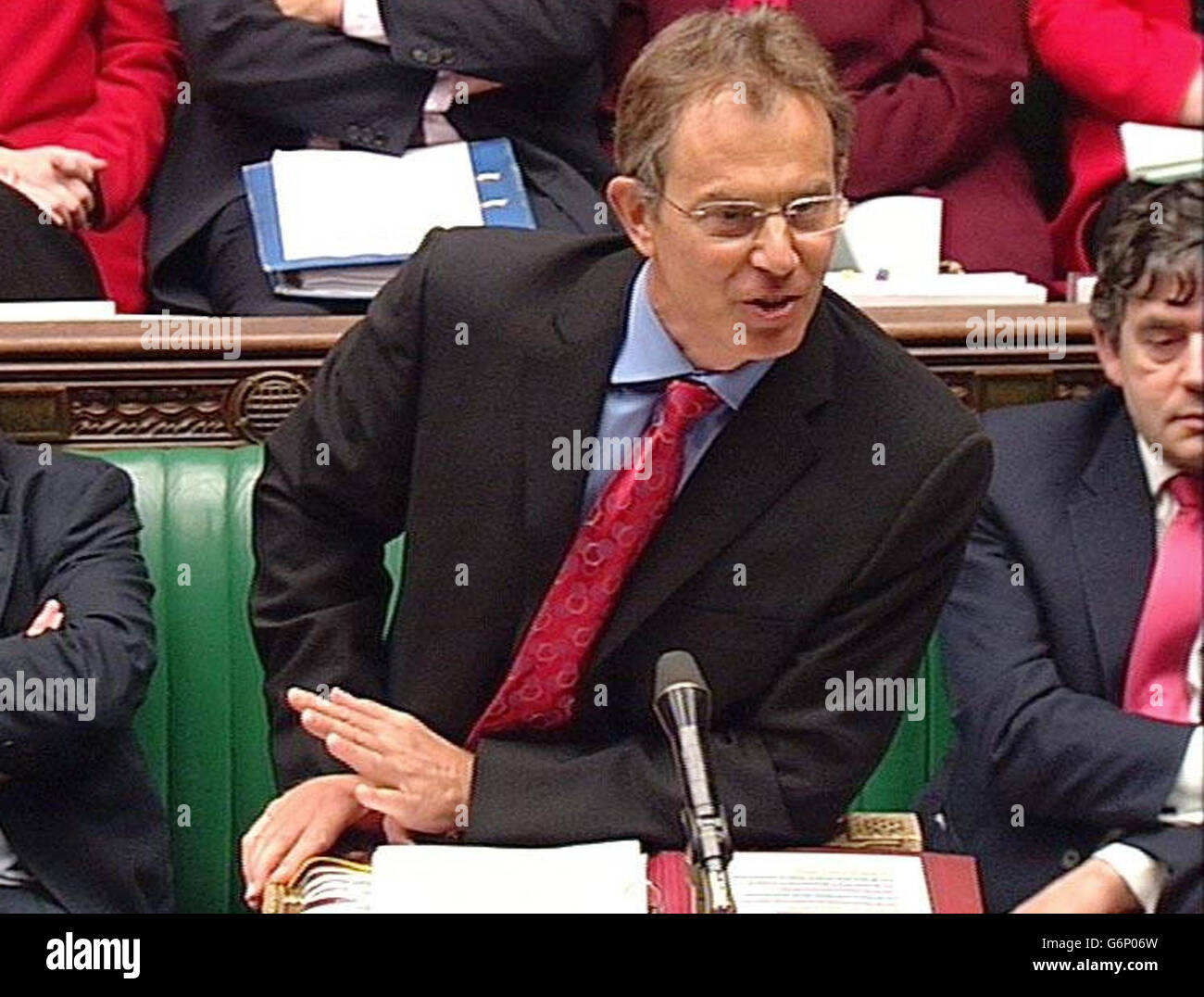 Prime Minister Tony Blair Stock Photo - Alamy