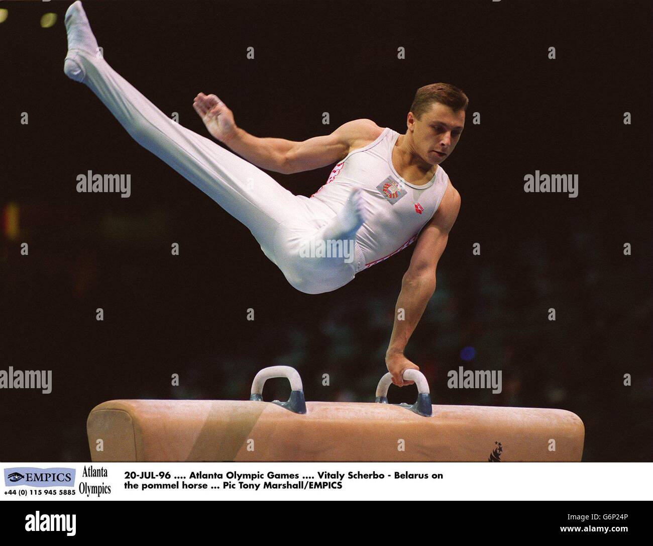 Atlanta Olympic Games Gymnastics Artistic Stock Photo Alamy