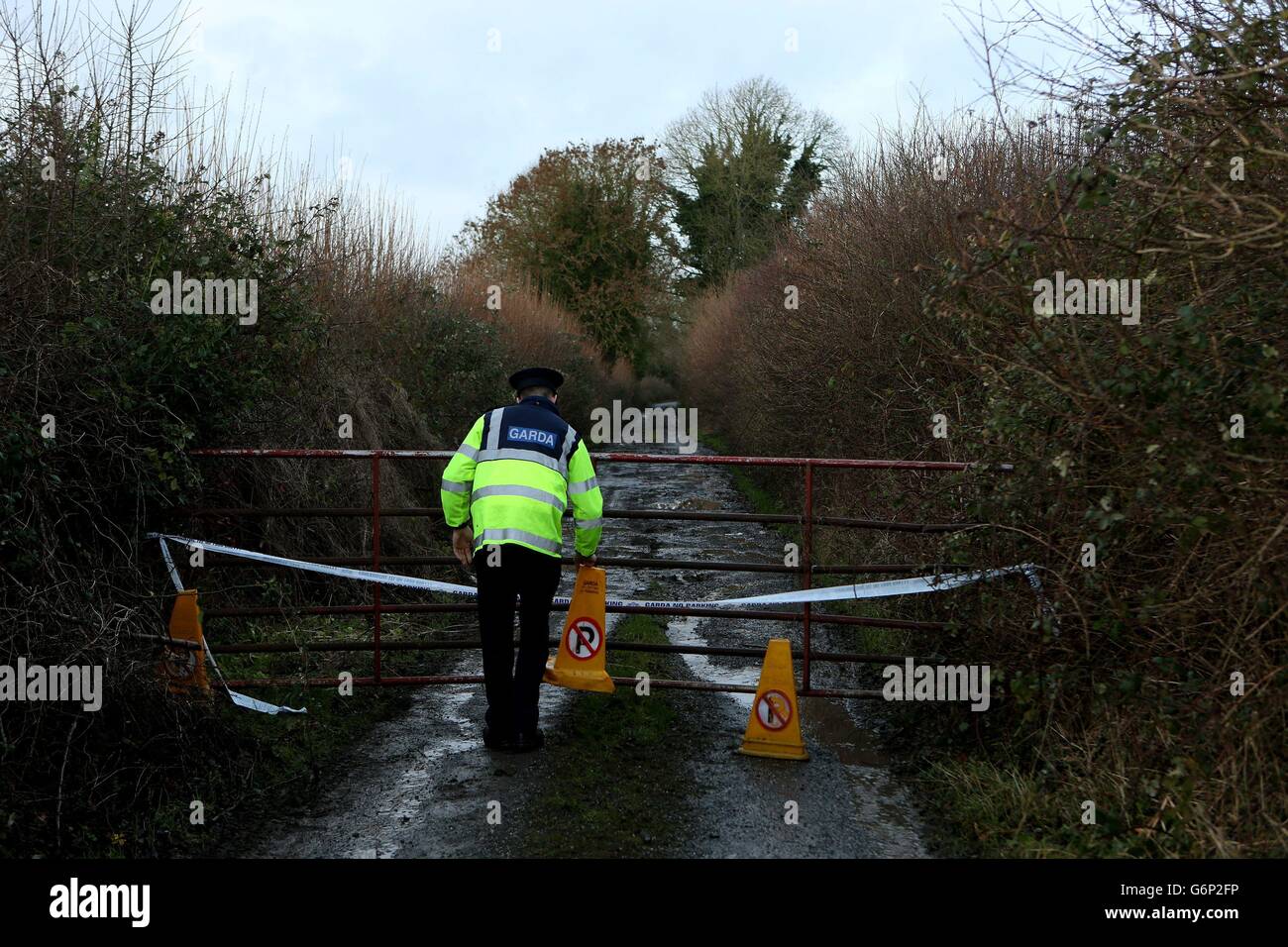 Where a mans body was discovered in a drain hires stock photography