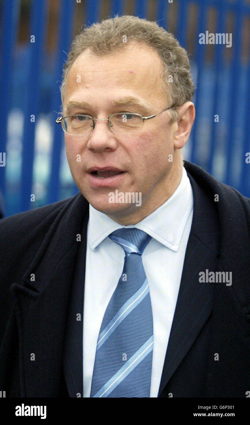 Mr Stephen Shaw, the Prisons and Probation Ombudsman, during his visit to Wakefield Prison in West Yorkshire as he begins an independent inquiry into the death of Britain's most prolific serial killer doctor Harold Shipman yesterday. Shaw said the inquiry would look into whether warning signs that Shipman was planning suicide had been missed by prison authorities and would be conducted in 'as open a way as possible'. Stock Photo