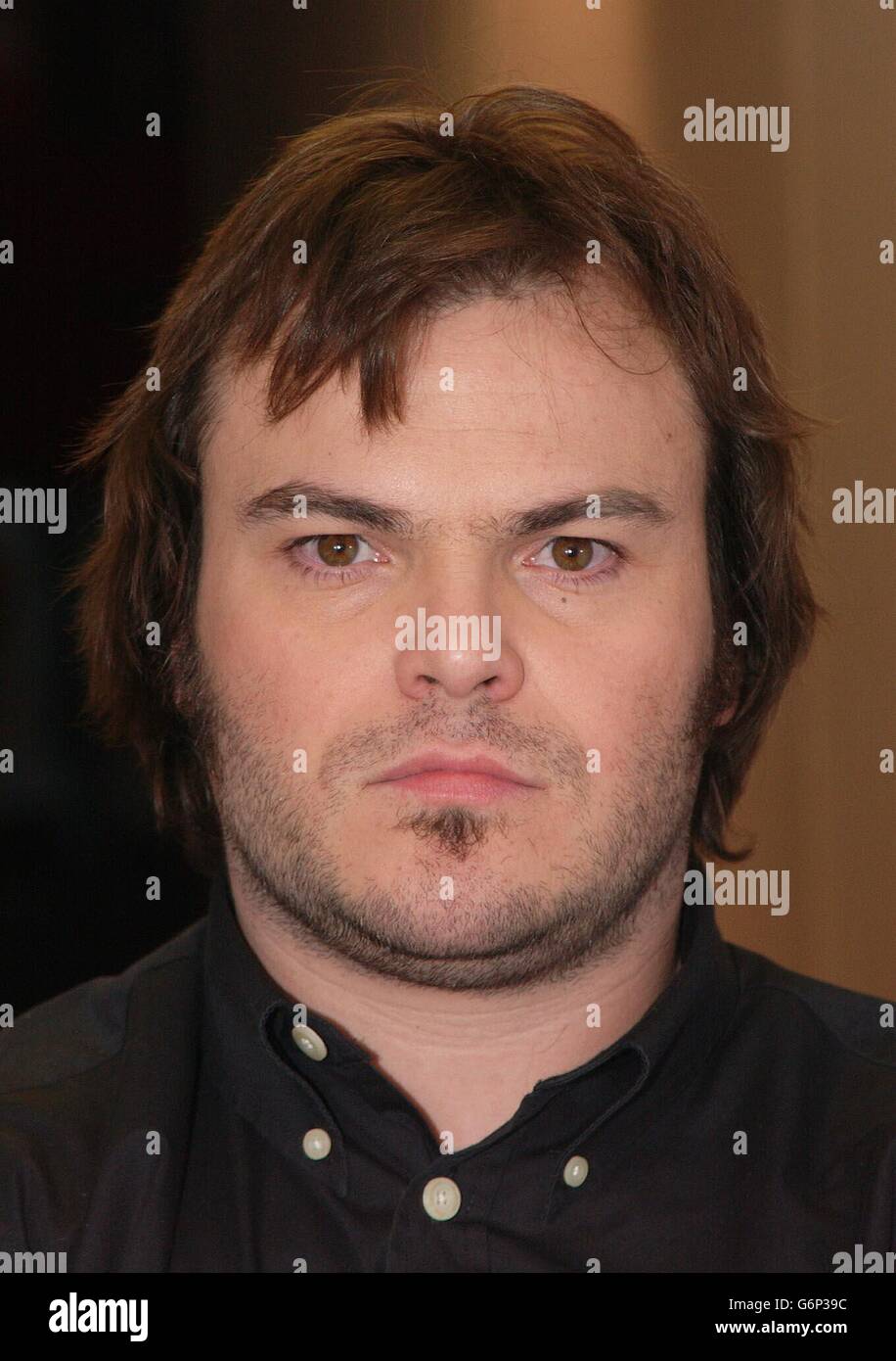 Actor Jack Black during his appearance on MTV's TRL UK, at the MTV