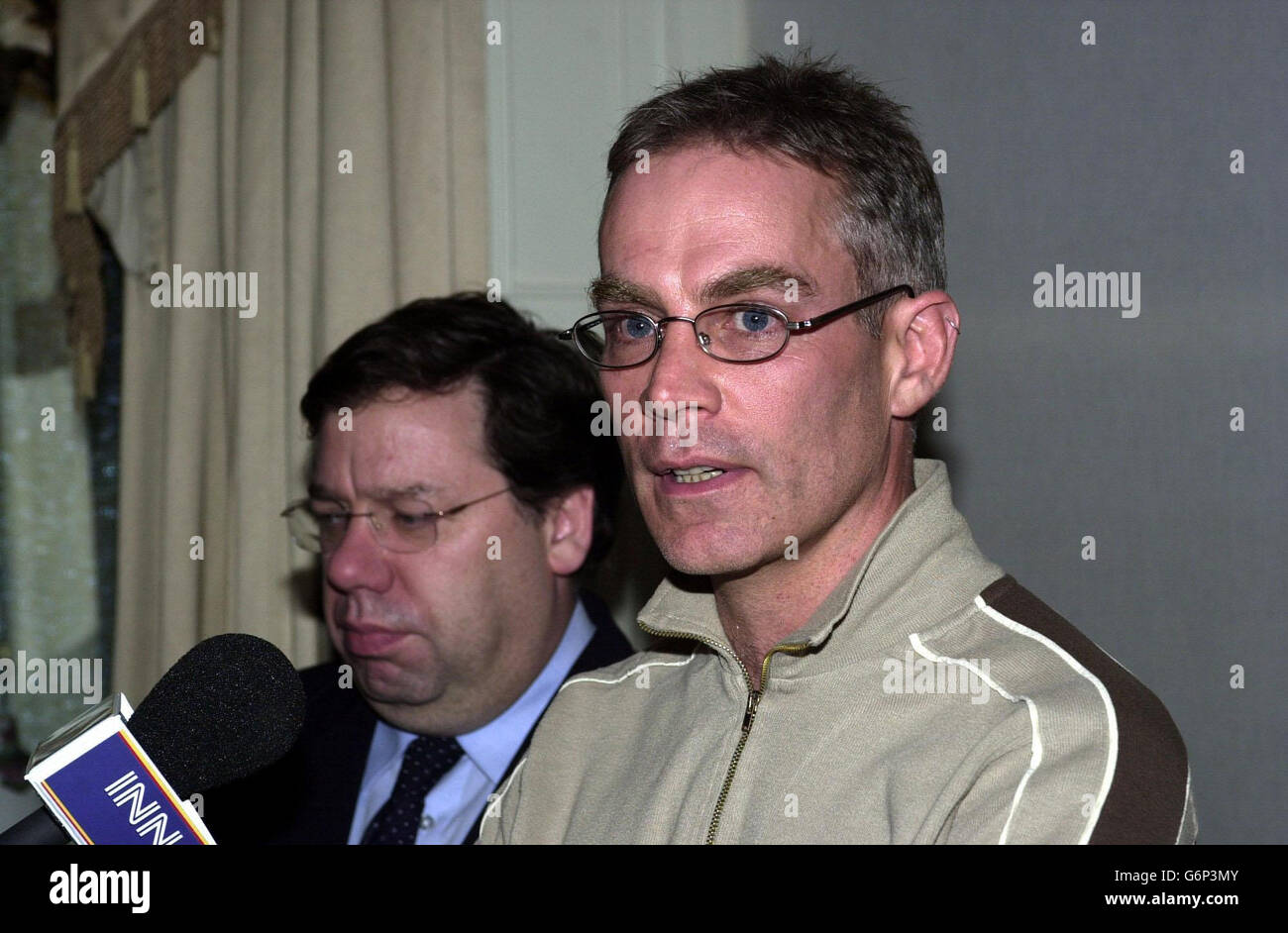 Brian cowen left who with iranian authorities for his release hires