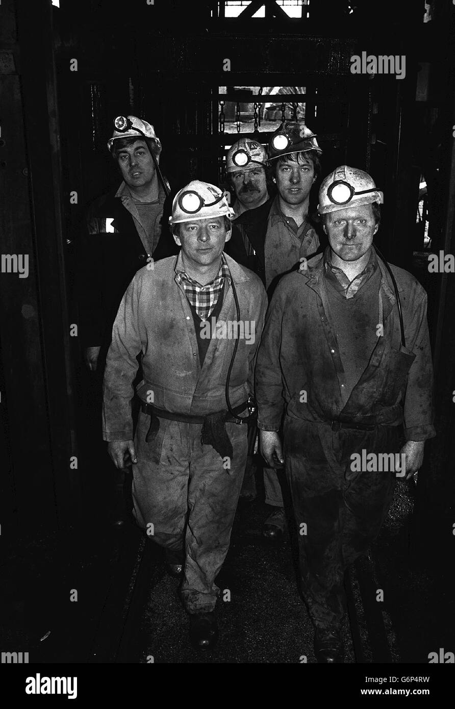 Miners Mardy Colliery Stock Photo - Alamy