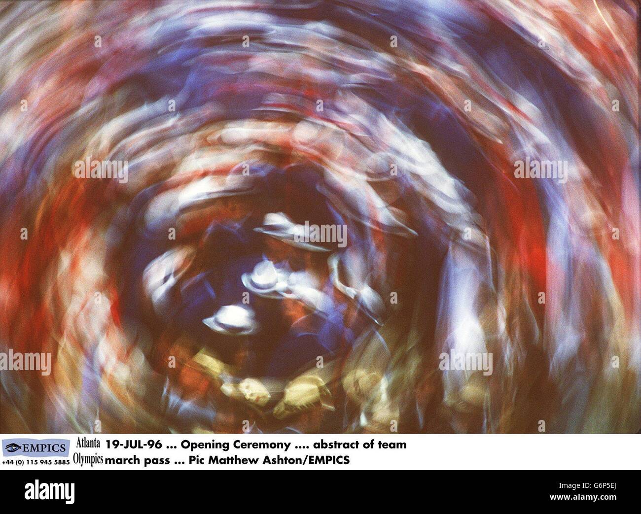 Atlanta olympics 1996 opening ceremony