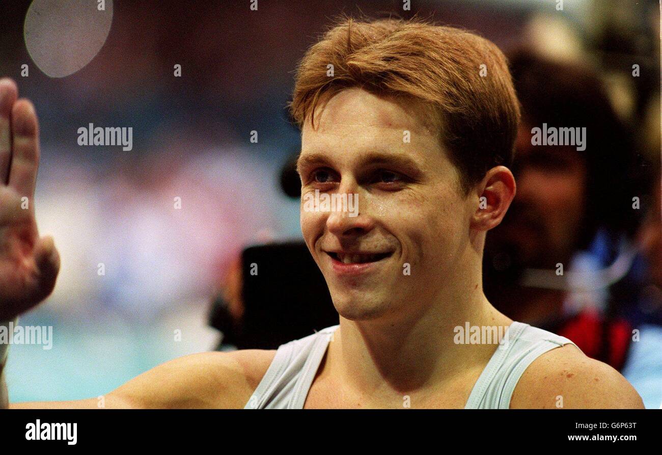 Atlanta Olympic Games Gymnastics Artistic Stock Photo Alamy