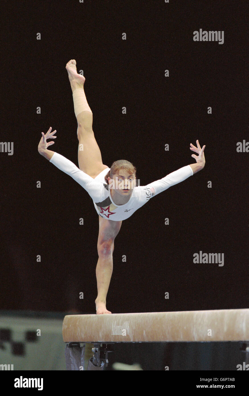 Atlanta Olympic Games 1996 Womens Gymnastics Stock Photo Alamy