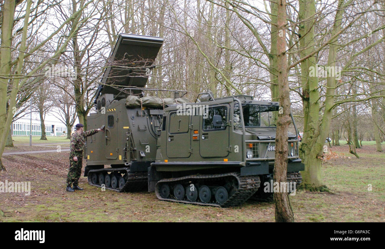 Demonstrated at the royal artillery school at larkhill hires stock