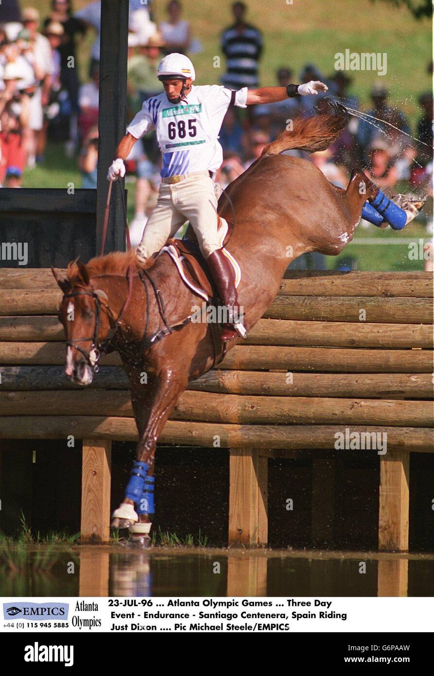Atlanta Olympic Games Equestrian Stock Photo Alamy