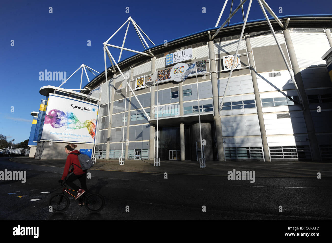 Soccer KC Stadium General Views. A general view of the KC Stadium