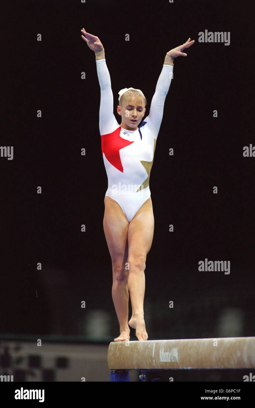 Atlanta Olympic Games Women's Gymnastics Stock Photo Alamy
