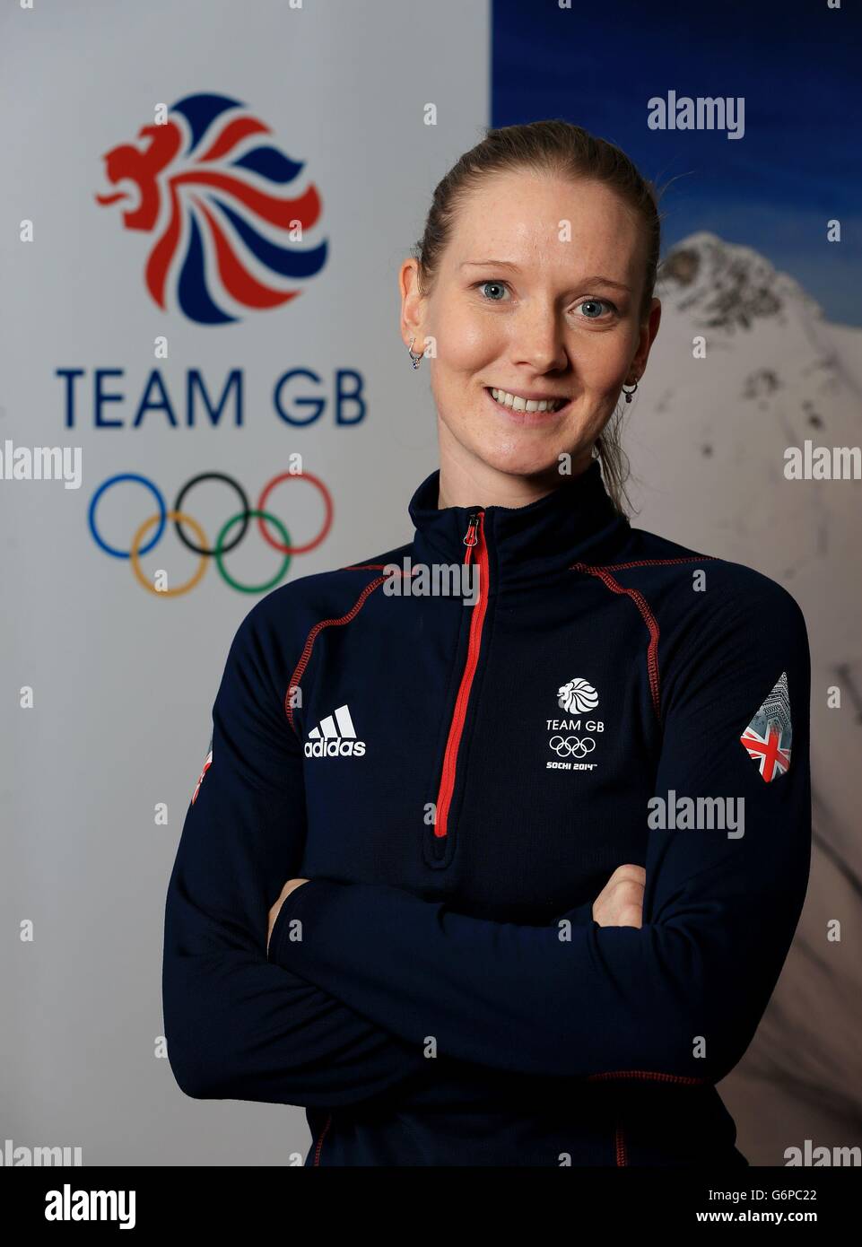 Winter Olympics - Team GB Kitting Session - Day One - adidas Centre Stock  Photo - Alamy