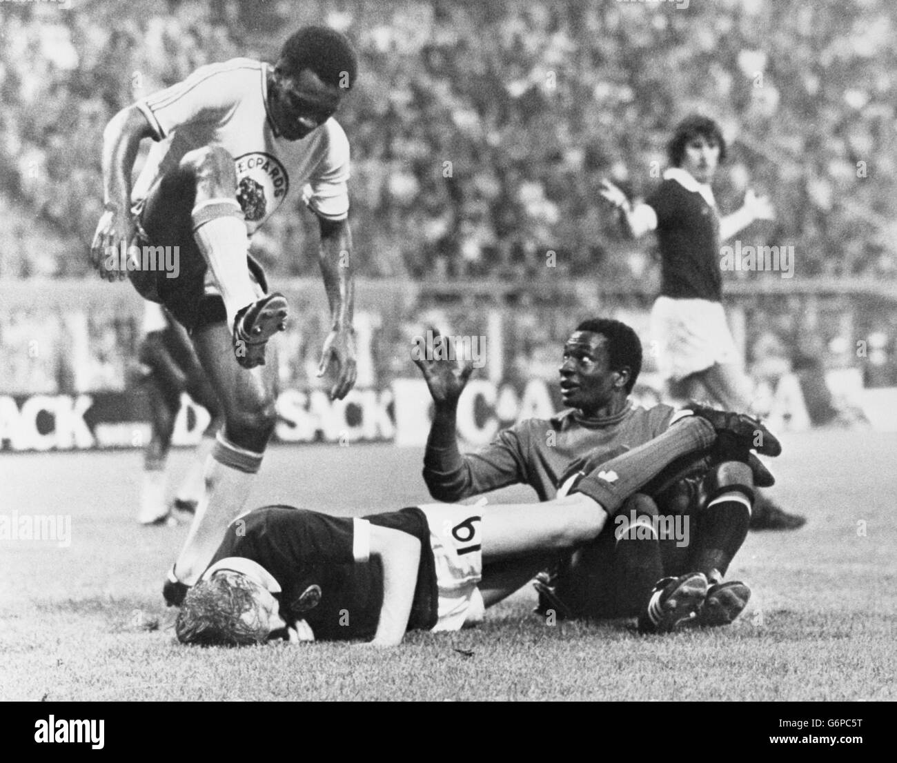 Soccer - FIFA World Cup West Germany 1974 - Group 2 - Zaire v Scotland - Westfalenstadion, Dortmund Stock Photo