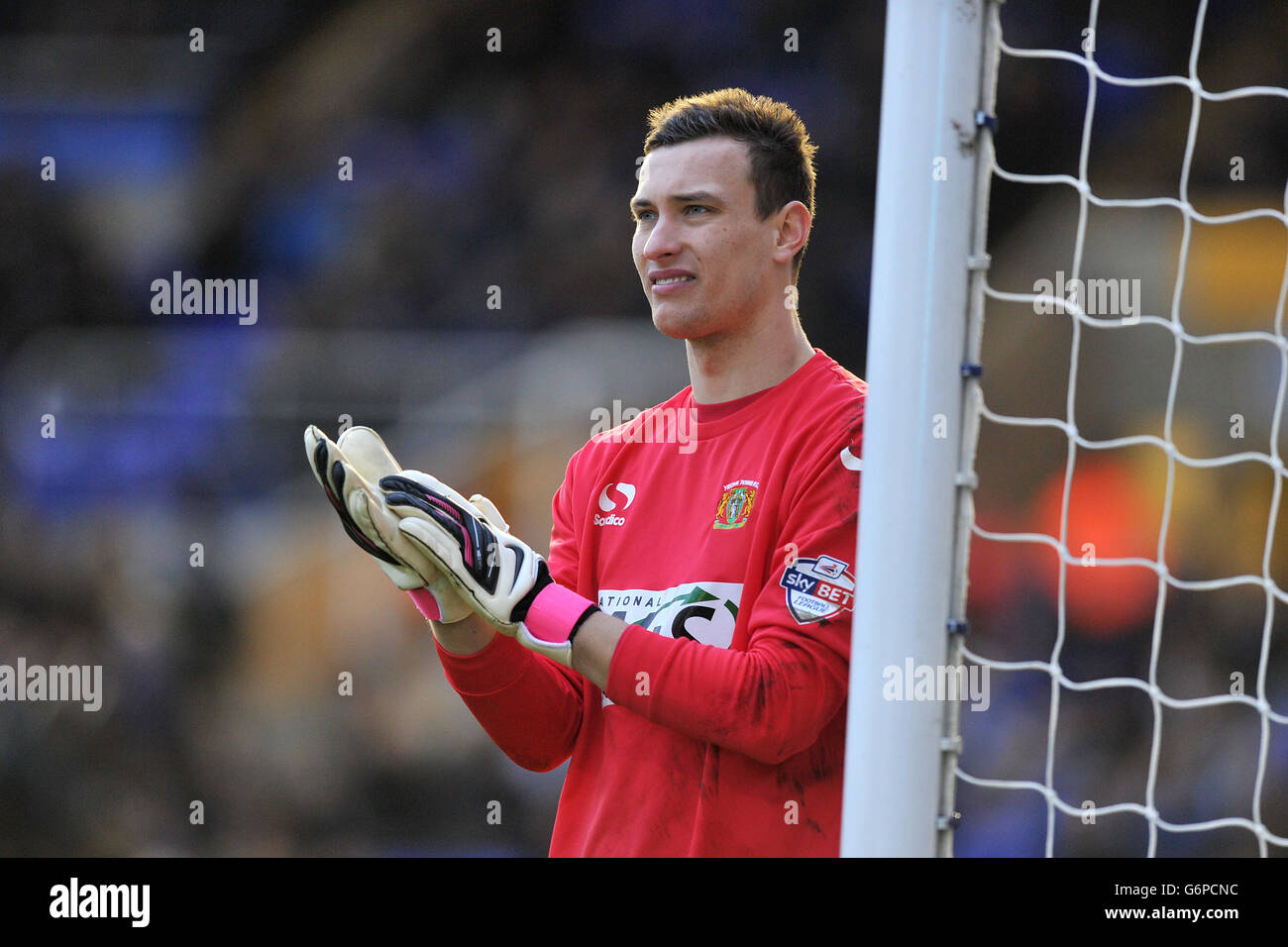 Soccer - Sky Bet Championship - Birmingham City v Yeovil Town - St Andrew's. Yeovil Town goalkeeper Marek Stech Stock Photo