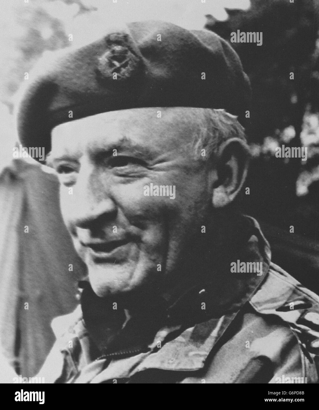 General Sir Peter Inge. General Sir Peter Inge, Chief of General Staff. Stock Photo
