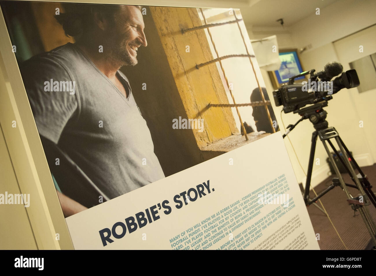A poster on display at The Project Africa Documentary Screening in ...