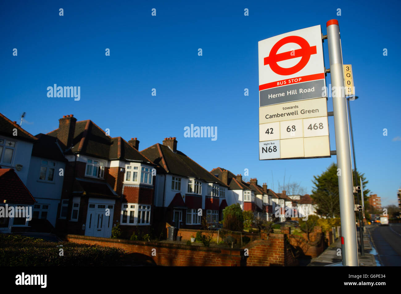 Hearne Hill stock. Herne Hill, in south London Stock Photo Alamy