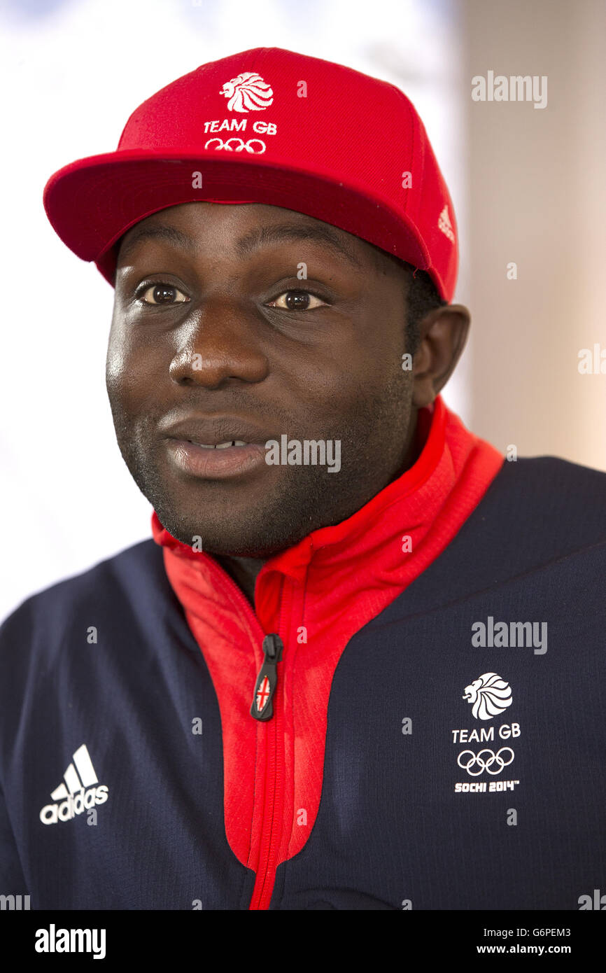 Winter Olympics - Team GB Kitting Session - Day Two - adidas Centre Stock  Photo - Alamy