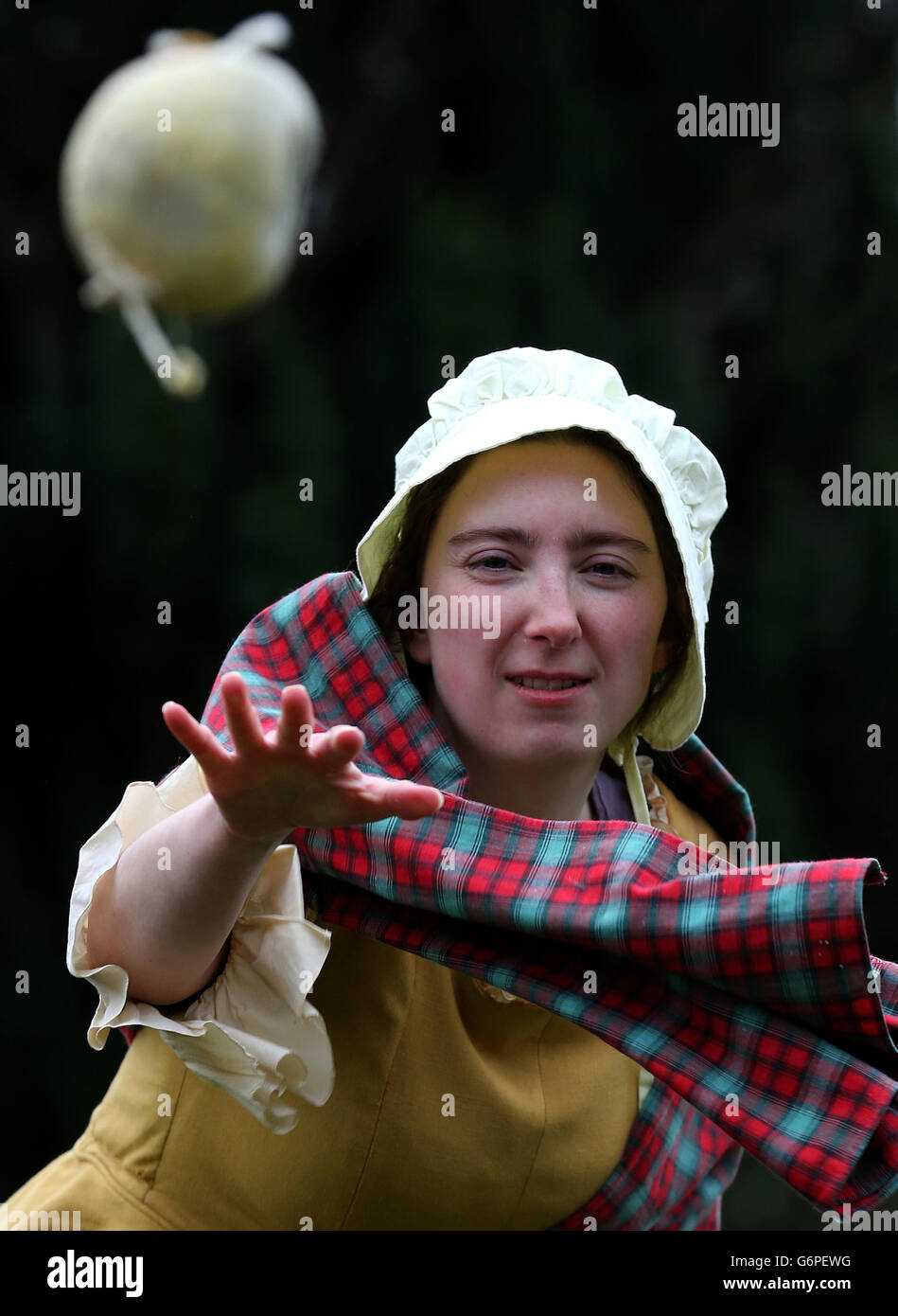 Practice for the Alloway 1759 Haggis Hurling Competition 2014 Stock