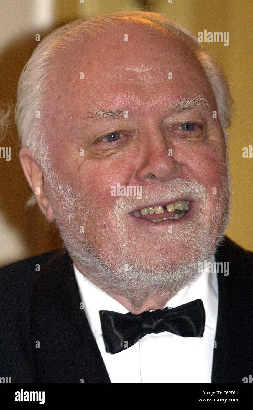 Lord Attenborough at the London Film Critics Circle Awards, held at the Dorchester, Park Lane, central London. Stock Photo