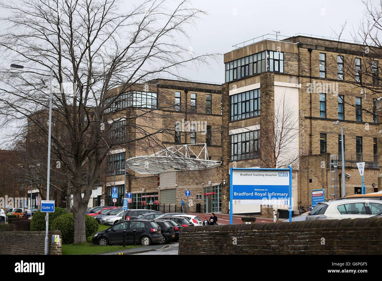 Bradford Royal Infirmary Stock Photo Alamy