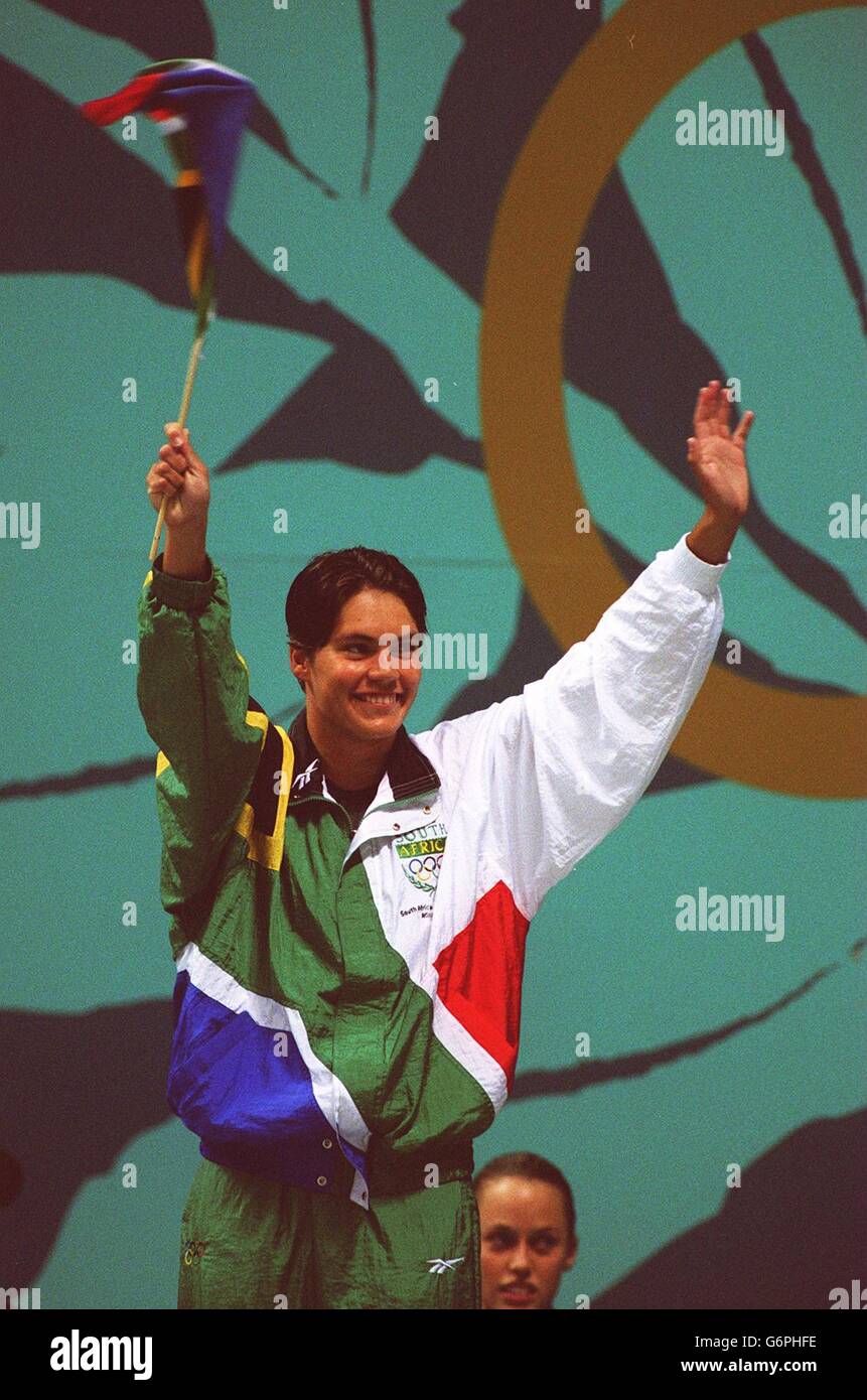 Atlanta Olympic Games, Women's 100m Breaststroke final Stock Photo Alamy