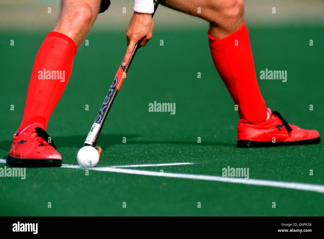 Atlanta Olympic Games Field Hockey. Hockey stick and Hockey ball