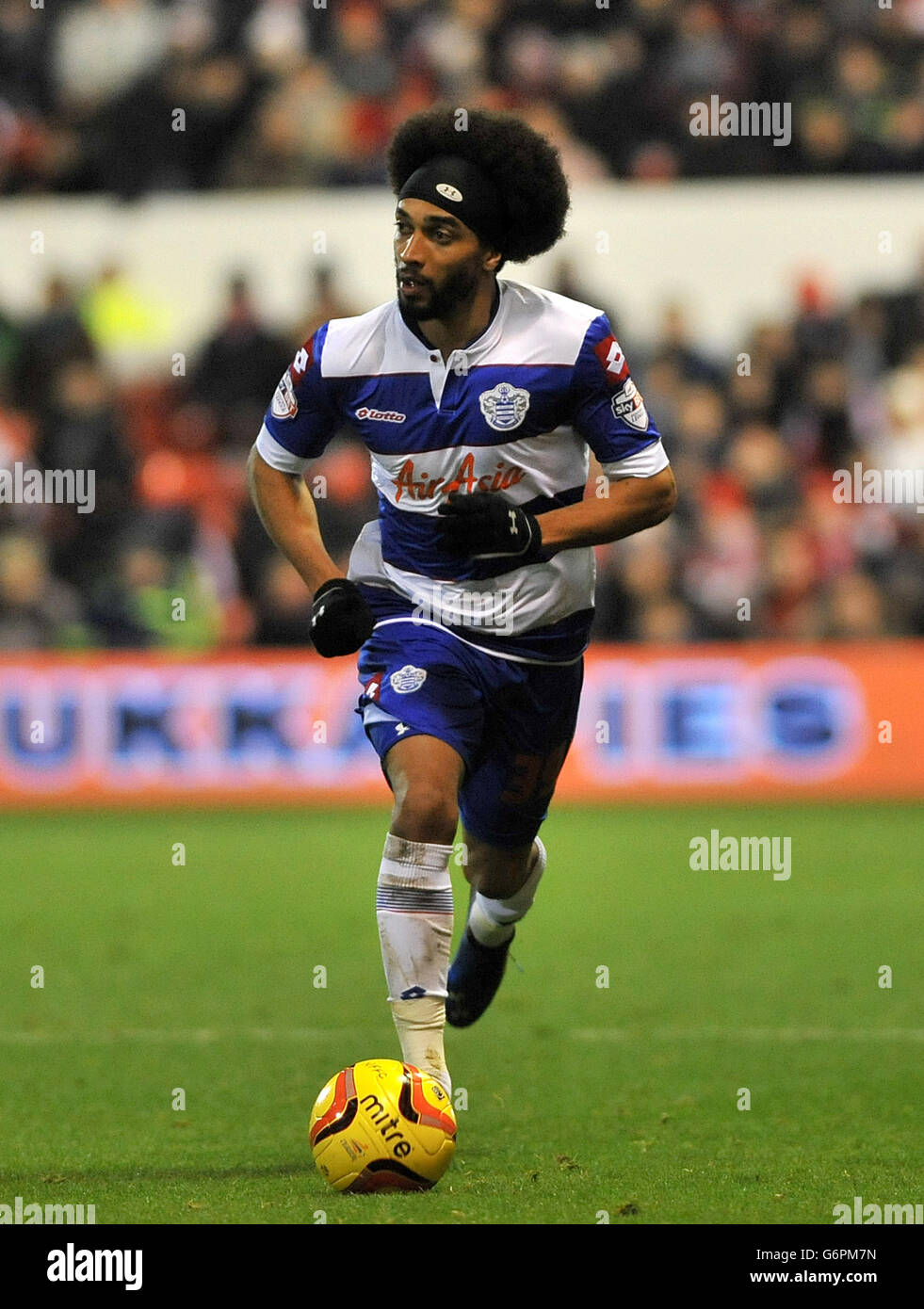 Soccer - Sky Bet Championship - Nottingham Forest v Queens Park Rangers - The City Ground. Benoit Assou-Ekotto, Queens Park Rangers' Stock Photo