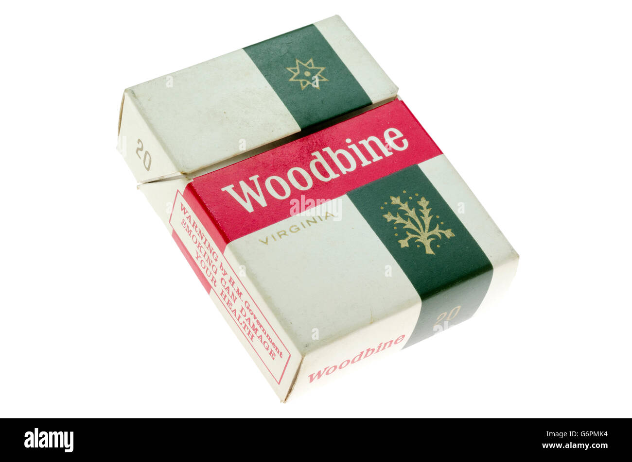 Packet of 20 Woodbine Cigarettes Stock Photo Alamy