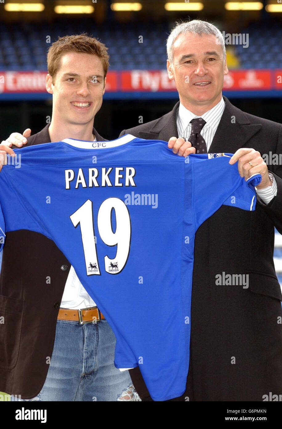 Scott Parker Signs For Chelsea Stock Photo