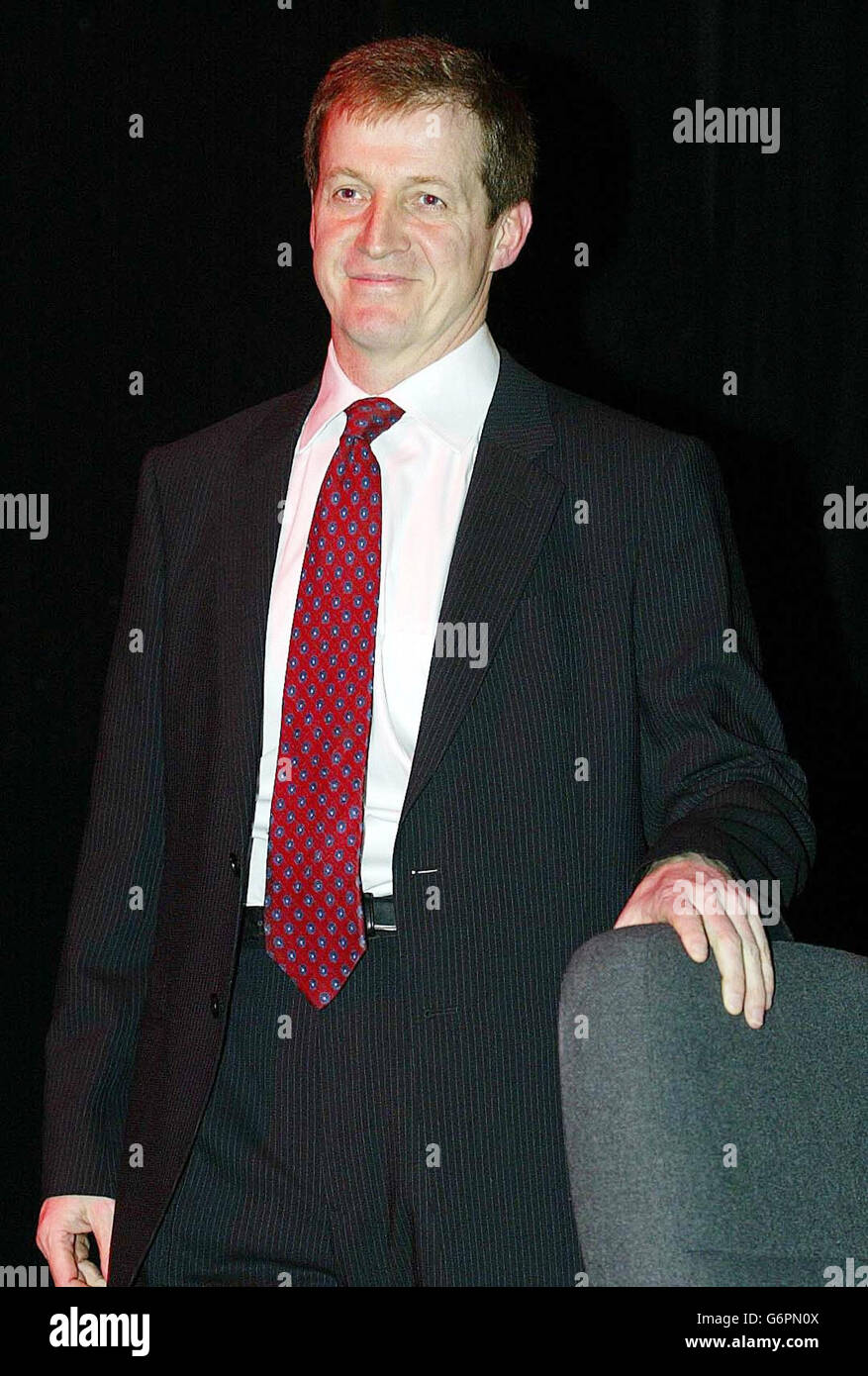 Former Downing Street spin doctor Alastair Campbell makes his first