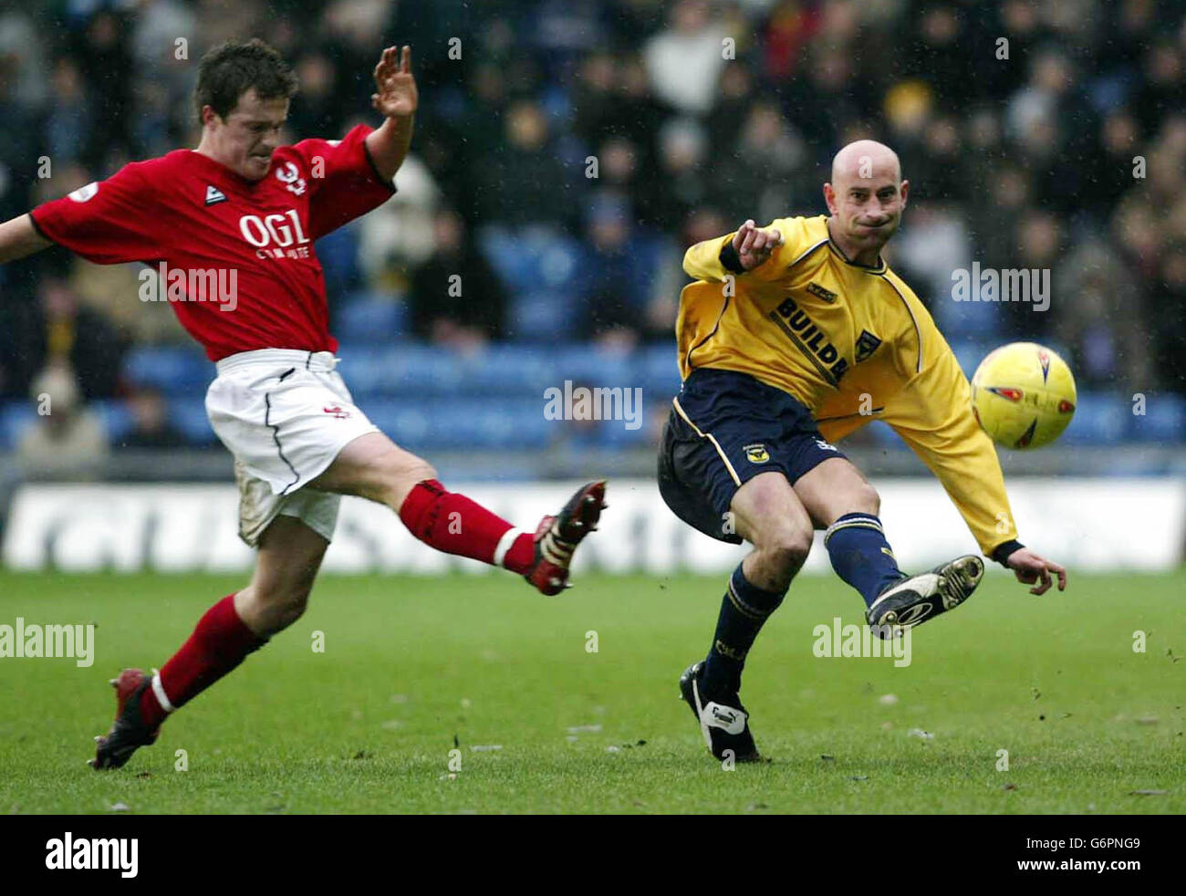 OXFORD V KIDDERMINSTER Stock Photo Alamy