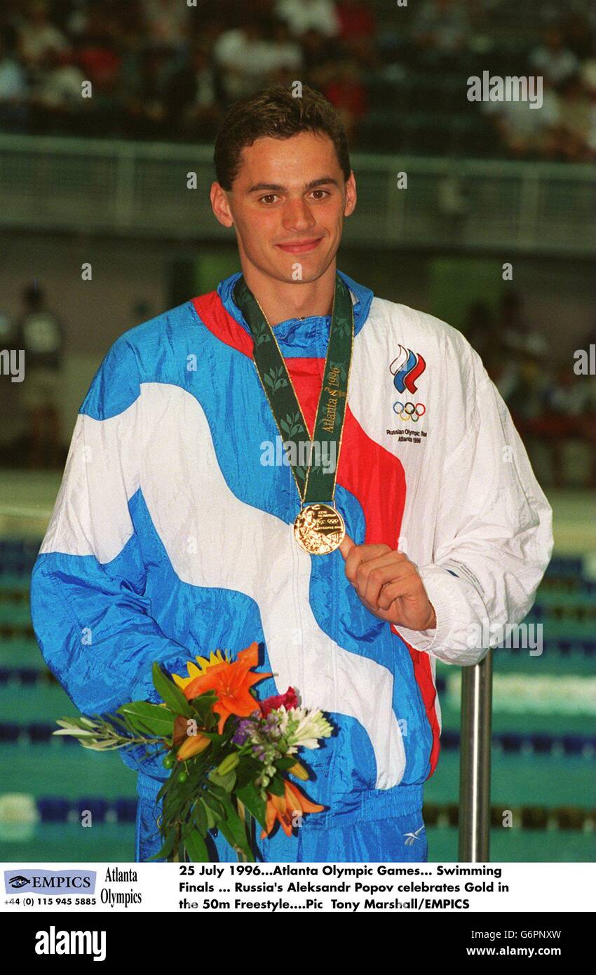 Олимпиада в Барселоне 1992 Александр Попов