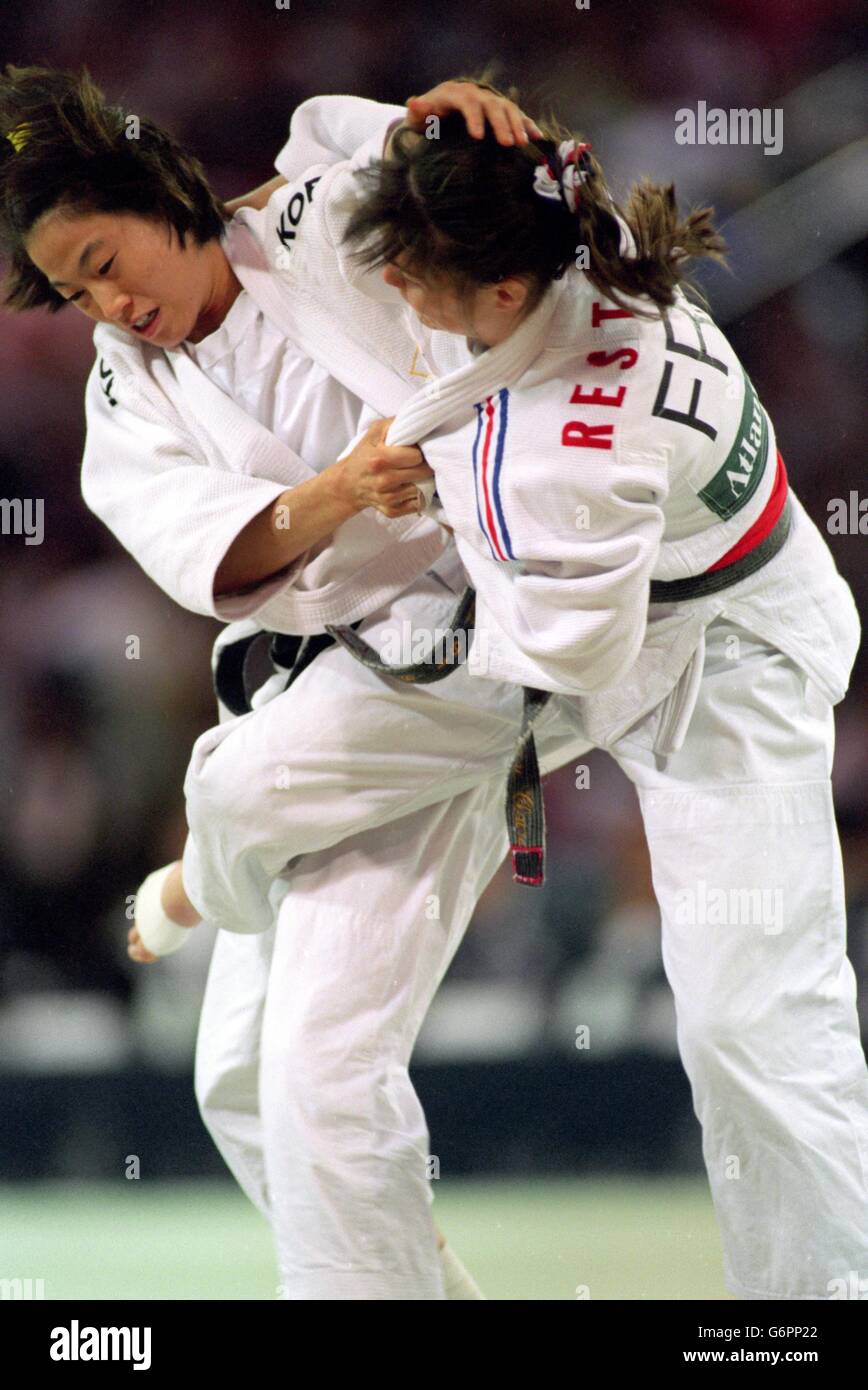 25-JUL-96, Atlanta Olympic Games, Women's Judo 56Kg Final .. Marie ...
