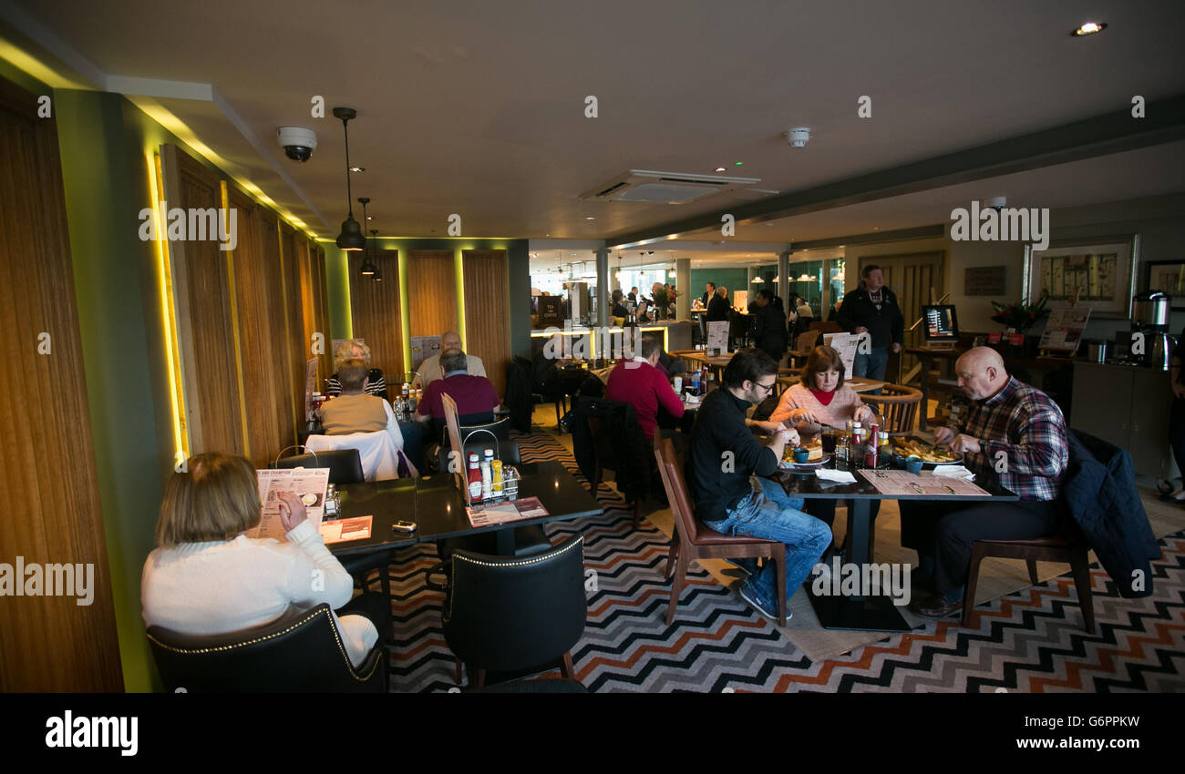 The new JD Wetherspoon pub the Hope and Champion which has opened at