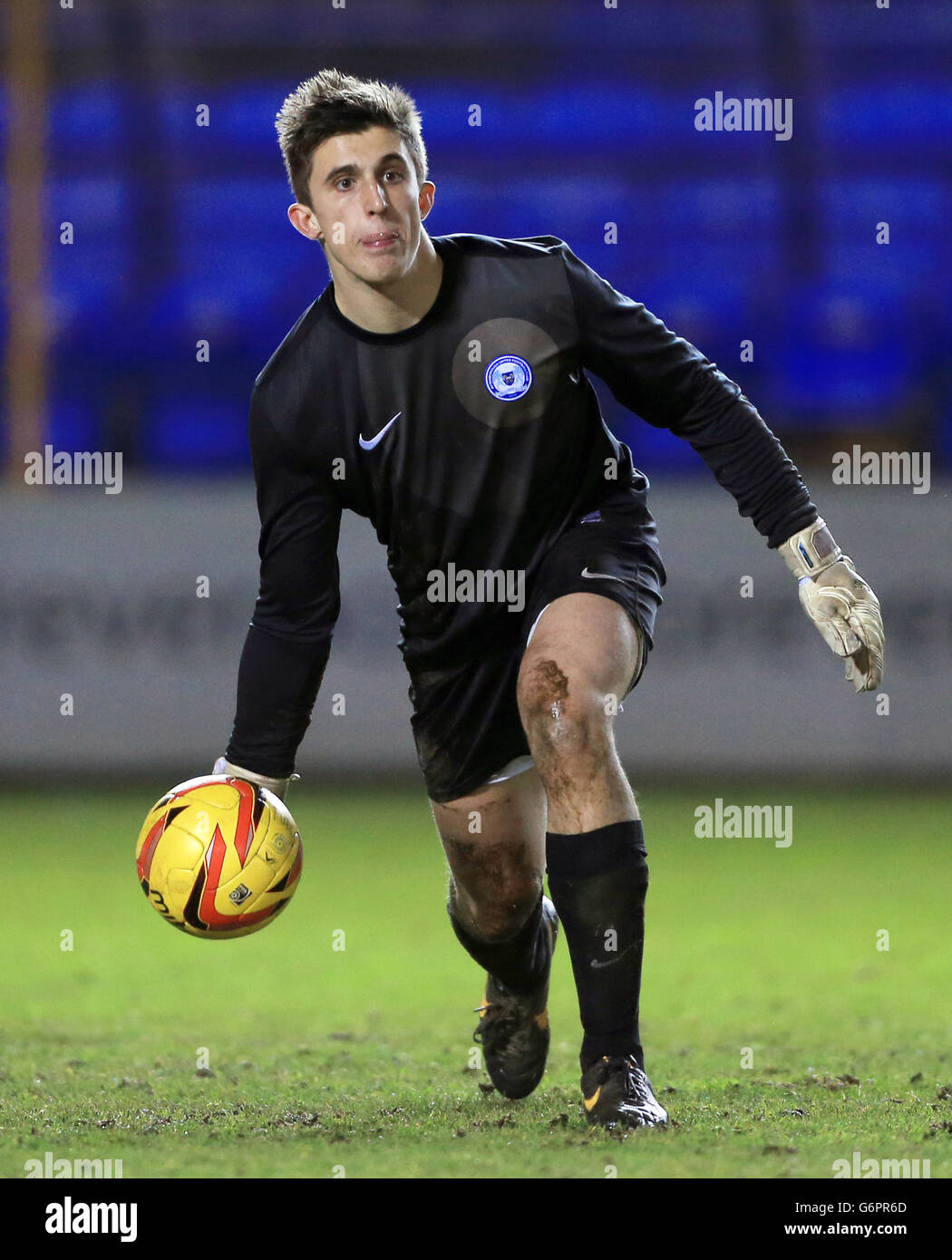 Soccer - FA Youth Cup - Fourth Round - Peterborough United v Arsenal - London Road. Peterborough United's Luke O'Reilly Stock Photo