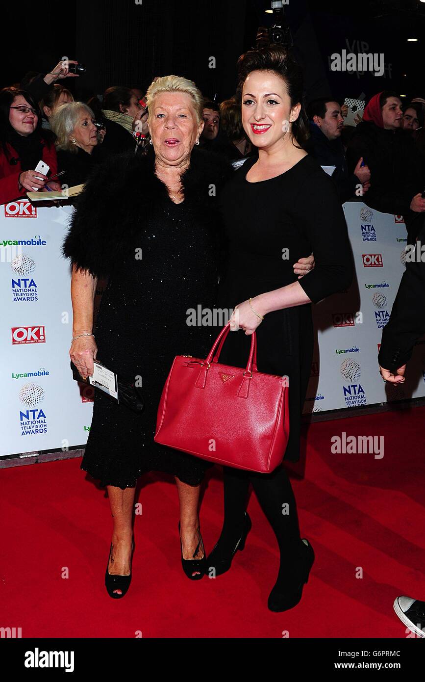 Laila morse natalie cassidy arriving national television awards o arena