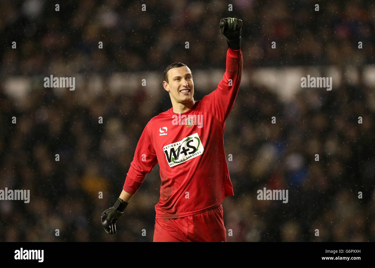 Soccer - Sky Bet Championship - Derby County v Yeovil Town - iPro Stadium. Marek Stech, Yeovil Town goalkeeper Stock Photo