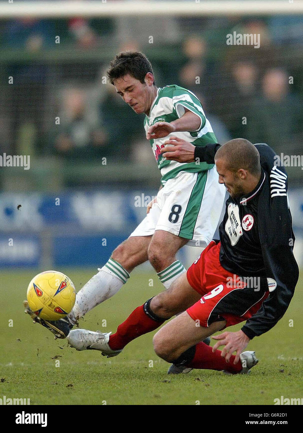 SOCCER Yeovil v Leyton Orient Stock Photo