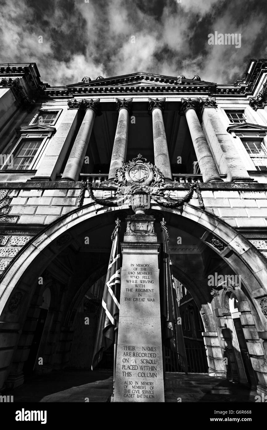 Somerset House, London. A general view of Somerset House, London Stock