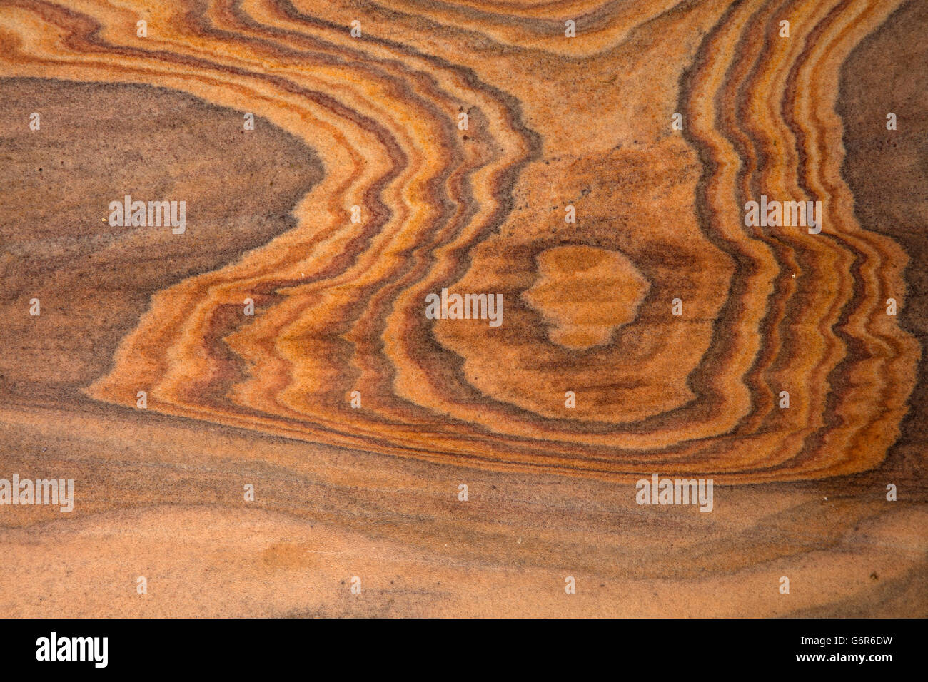 Sandstone, India, 'rainbow sandstone' Stock Photo