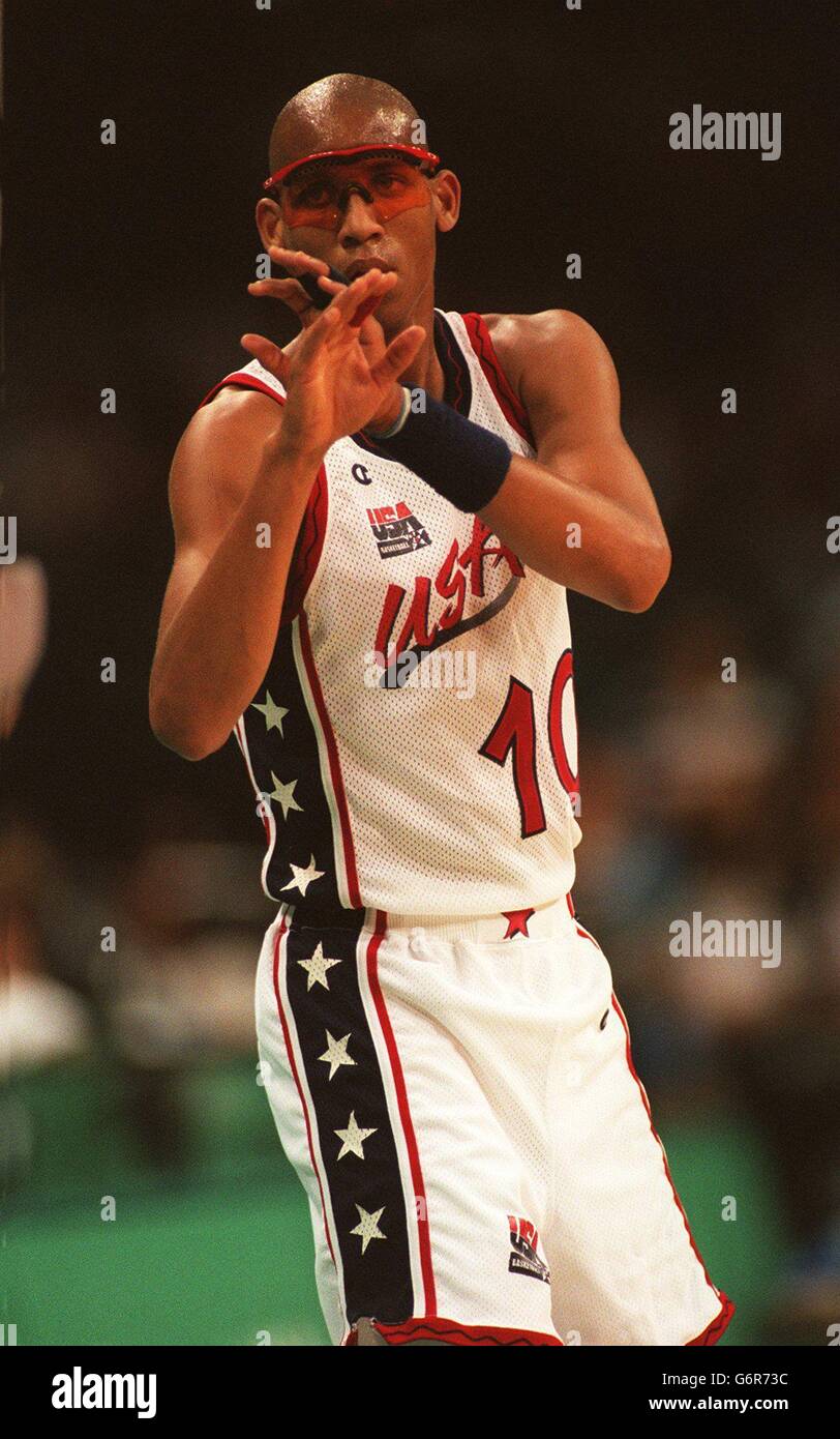 Olympic games atlanta usa basketball hires stock photography and